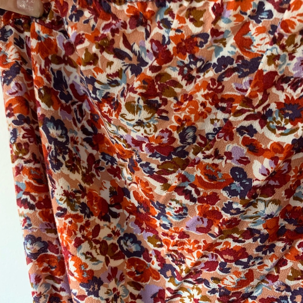 One-Sleeve Floral Maxi Dress